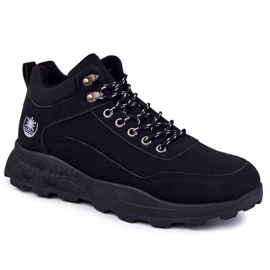 BM Zapatillas de trekking cálidas Otto negras para hombre Trappers negro 8