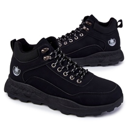 BM Zapatillas de trekking cálidas Otto negras para hombre Trappers negro 3