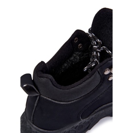 BM Zapatillas de trekking cálidas Otto negras para hombre Trappers negro 6
