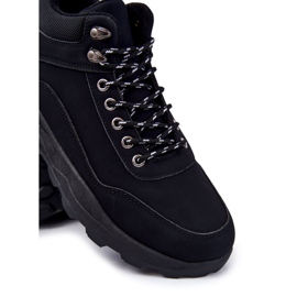 BM Zapatillas de trekking cálidas Otto negras para hombre Trappers negro 4