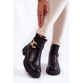 BM Botas Calientes Mujer Con Adorno Negro Ruth 1