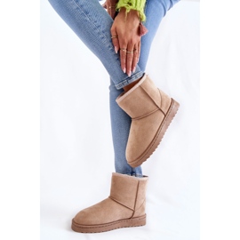 Botas de nieve aislantes para mujer, beige claro 2 Botas de nieve aislantes para mujer, beige claro 2