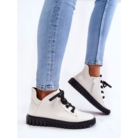 Zapatos Eco-Piel Sergio Leone PB210 Blanco 4