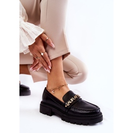 Mocasines Piel Letras La.Fi 210001B-PU Negro 6
