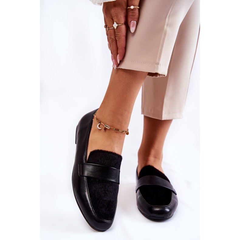 Mocasines Mujer Piel La.Fi 210018B-PUF Negro 1