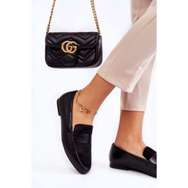 Mocasines Mujer Piel La.Fi 210018B-PUF Negro 5