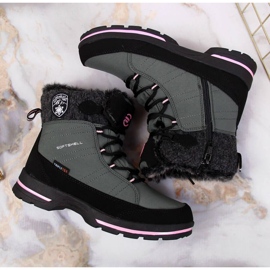 Botas de nieve impermeables American Club Jr AM865B gris 3