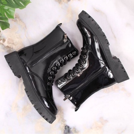 Botas aislantes barnizadas NEWS W EVE363 negro 5