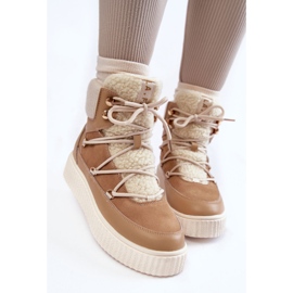 PL4 Botas de Nieve Mujer La.Fi 280072TA-QN Beige 3