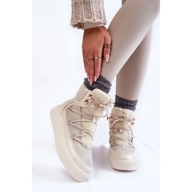 PL4 Botas de nieve para mujer La.Fi 280072W-QN Beige claro 1