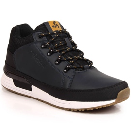 Zapatos hombre piel azul marino Cruiser Bustagrip 1