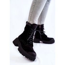 PL5 Botas Cálidas Clásicas Ante Negras Caima negro 3