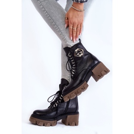 PL5 Botas Cálidas Raynes Piel Negra Con Cremallera negro 3