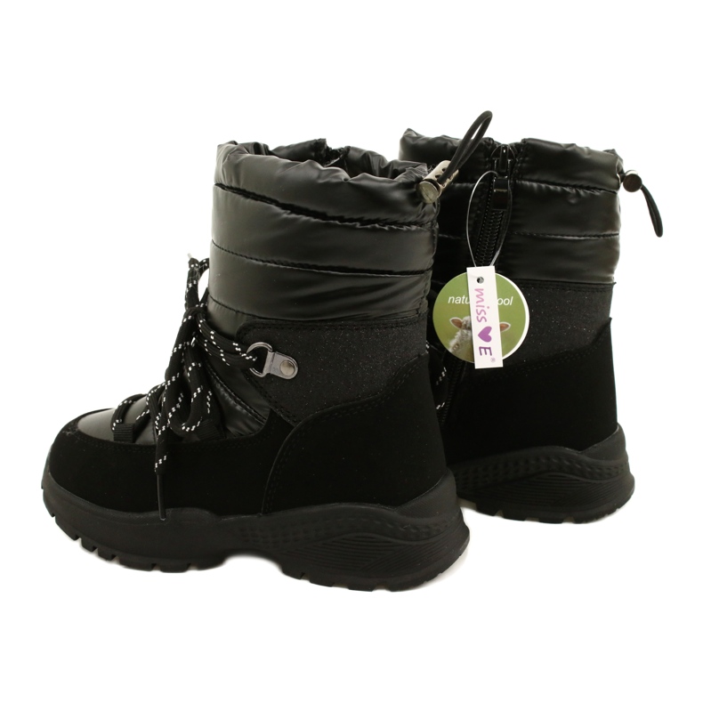 Botas de nieve para niños Miss Evento 22DZ23-5269 Negro 3