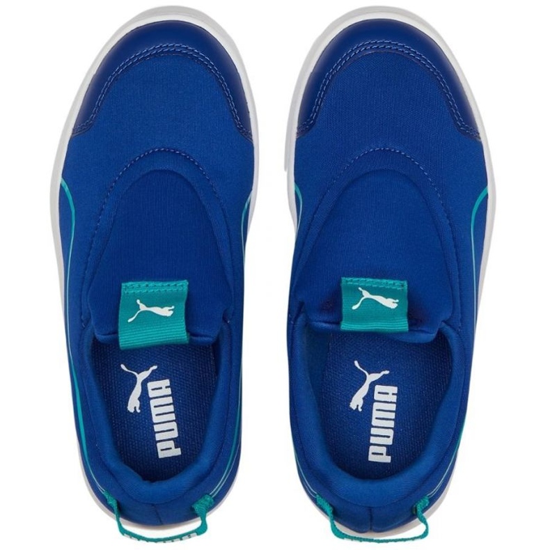 Zapatillas Puma Courtflex v2 Slip On Ps 374858 11 azul 1
