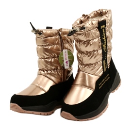 Botas de nieve Miss Evento 22DZ23-5274 Oro / Negro dorado 2