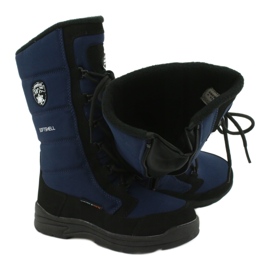 American Club Botas de softshell de American Children con membrana marina SN12/22 azul 4