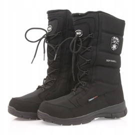 American Club Botas de softshell de American Children con membrana negra SN12/22 negro 3