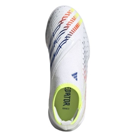 Botas de fútbol adidas Predator Edge.3 Ll Tf Jr GV8490 blanco blanco 2