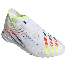 Botas de fútbol adidas Predator Edge.3 Ll Tf Jr GV8490 blanco blanco 3