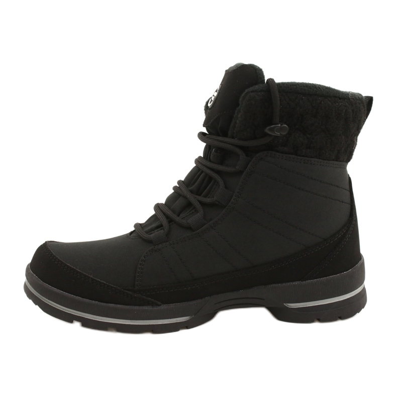 Botas de nieve softshell con membrana American Club SN02/22 negro 2