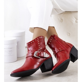 PA1 Botas camperas rojas Zoila rojo 1 PA1 Botas camperas rojas Zoila rojo 1