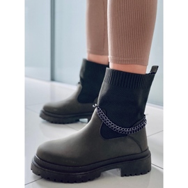 PA1 Botas con una parte superior flexible Jesse Blackish Green verde 4