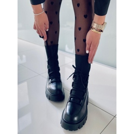 PA1 Botas con una parte superior flexible de Thicke Black negro 4
