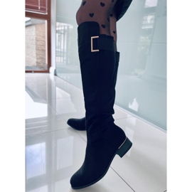 PA1 Botas de montar mujer Lauv negras negro 5