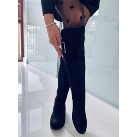 PA1 Botas de montar mujer Lauv negras negro 4