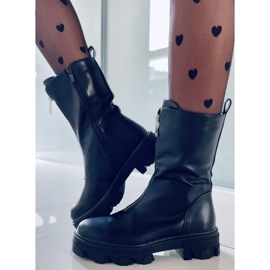 PA1 Botas militares Jones negras negro 5