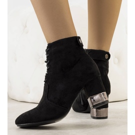 PA1 Botas negras en el poste de Verano negro 1