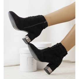 PA1 Botas negras en el poste de Verano negro 2