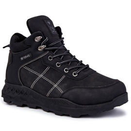NEWS Botas cálidas negras para hombre Allan Black Trappers negro 9