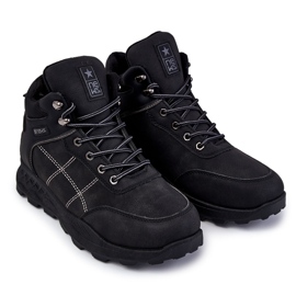 NEWS Botas cálidas negras para hombre Allan Black Trappers negro 5