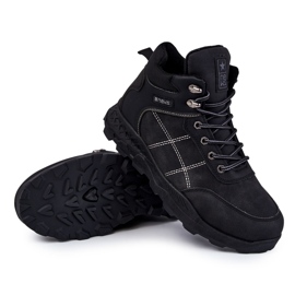 NEWS Botas cálidas negras para hombre Allan Black Trappers negro 8