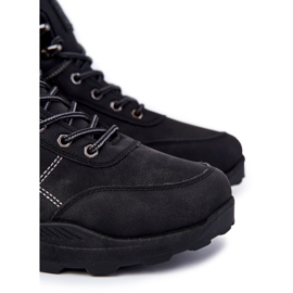 NEWS Botas cálidas negras para hombre Allan Black Trappers negro 3