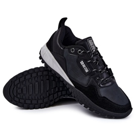 Zapatillas Deportivas Clásicas Para Hombre Memory Foam Big Star KK174270 Negro 2