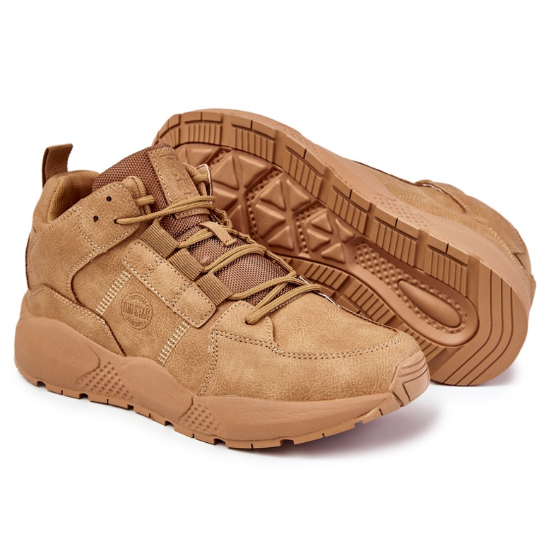 Zapatillas Deportivas de Hombre Big Star KK174248 Camel beige 1