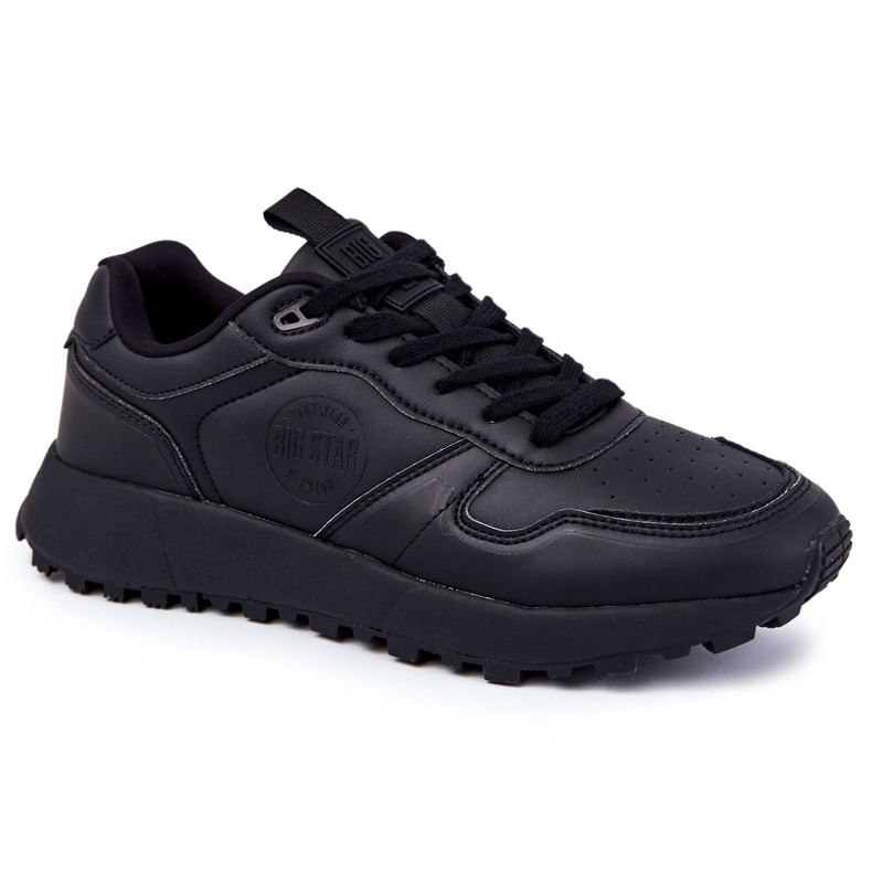 Zapatillas Deportivas Clásicas Para Hombre Memory Foam Big Star KK174232 Negro 1