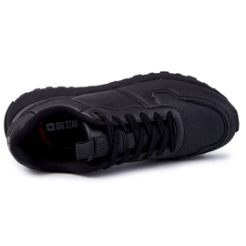 Zapatillas Deportivas Clásicas Para Hombre Memory Foam Big Star KK174232 Negro 5