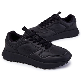 Zapatillas Deportivas Clásicas Para Hombre Memory Foam Big Star KK174232 Negro 6