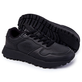 Zapatillas Deportivas Clásicas Para Hombre Memory Foam Big Star KK174232 Negro 7