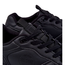 Zapatillas Deportivas Clásicas Para Hombre Memory Foam Big Star KK174232 Negro 4