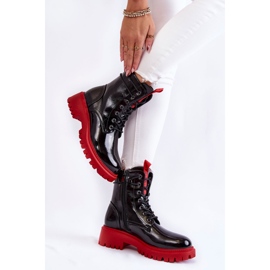 PL4 Bota Mujer Charol La.Fi 250045R-LA Negro-Rojo 2 PL4 Bota Mujer Charol La.Fi 250045R-LA Negro-Rojo 2