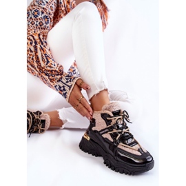 PM1 Botas Insuladas Deportivas Mujer Negras y Beige Edora negro 6