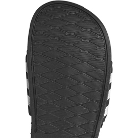 Chanclas Adidas Adilette Cloudfoam Ultra Rayas W S80420 blanco negro 1