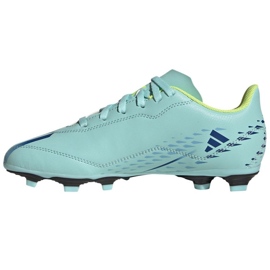 Botas de fútbol Adidas X Speedportal.4 FxG Jr GW8498 azul azul 1