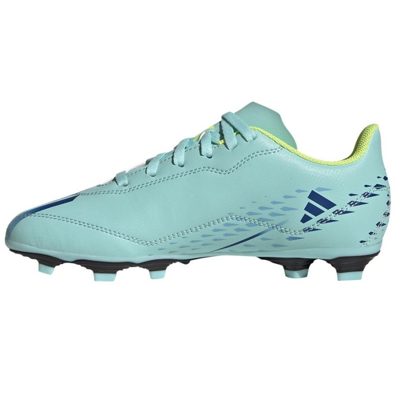 Botas de fútbol Adidas X Speedportal.4 FxG Jr GW8498 azul azul 1