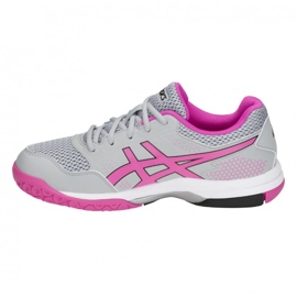 Zapatillas de voleibol Asics Gel Rocket 8 W B756Y-020 gris sombras de grey 3